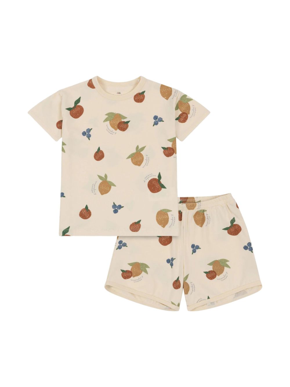 Konges Sløjd Fruity shorts set - Neutrals