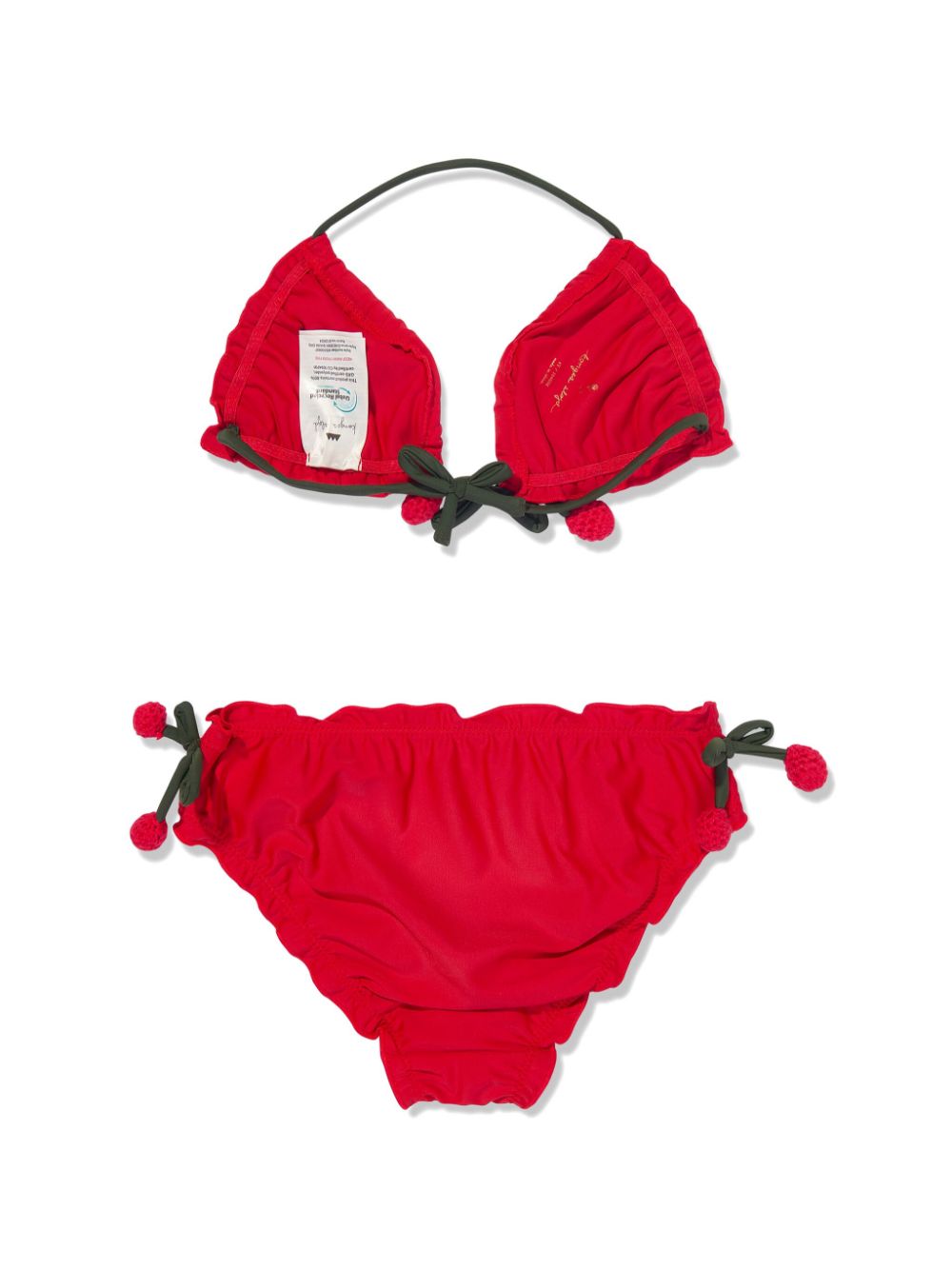 Konges Sløjd Triangel bikini - Rood