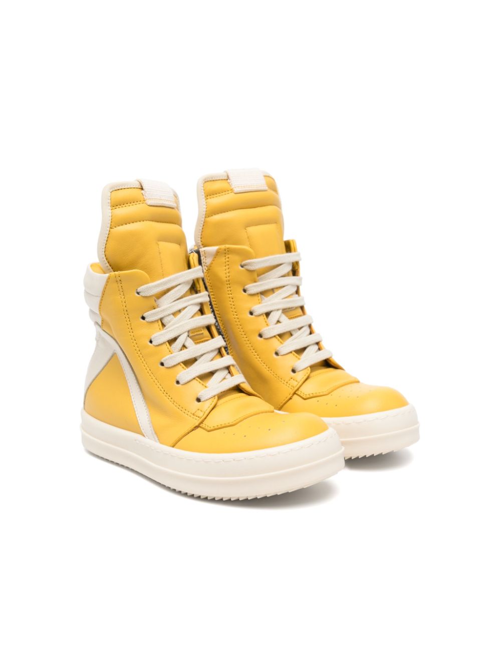 Rick Owens Kids Geo Baskets sneakers Yellow