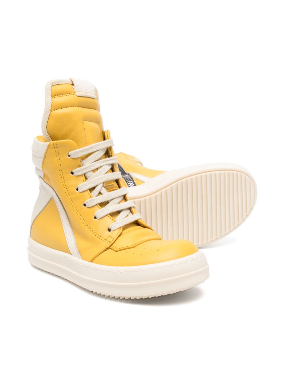 Rick Owens Kids Geo Baskets sneakers Yellow