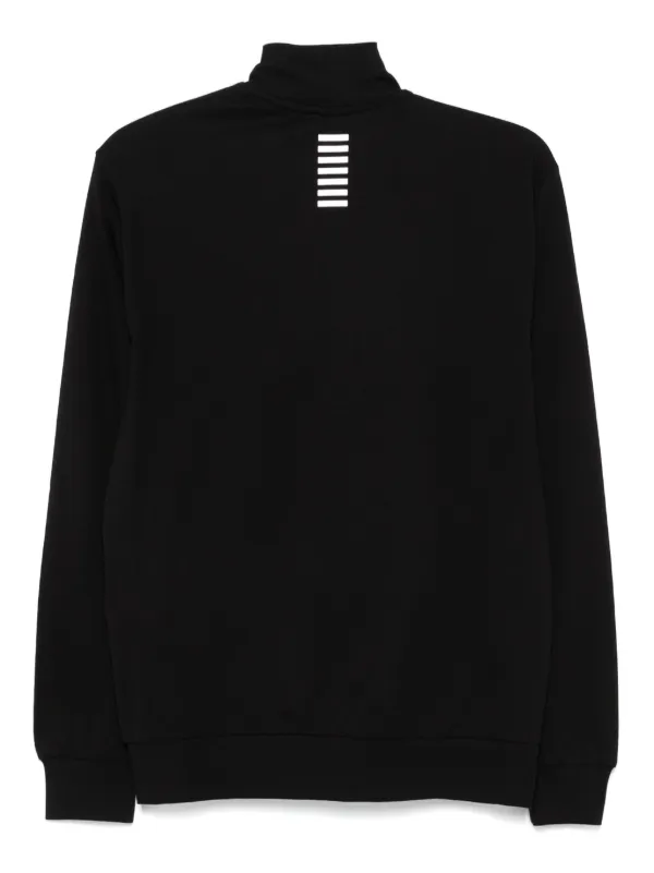 Ea7 Emporio Armani Conjunto Esportivo Com Zíper | Preto | FARFETCH BR