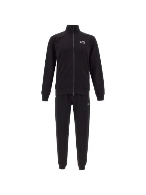 Ea7 Emporio Armani zip-up tracksuit set