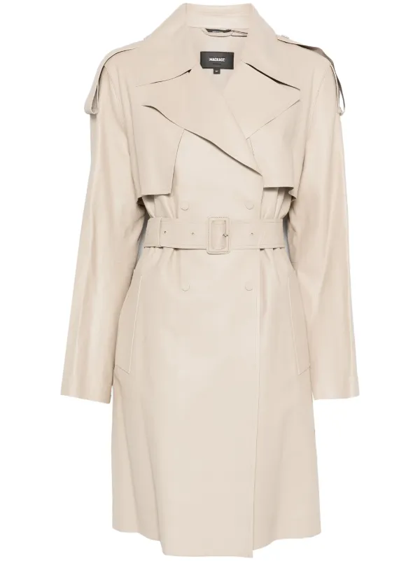 Mackage Medora Trench Coat Neutrals FARFETCH EG