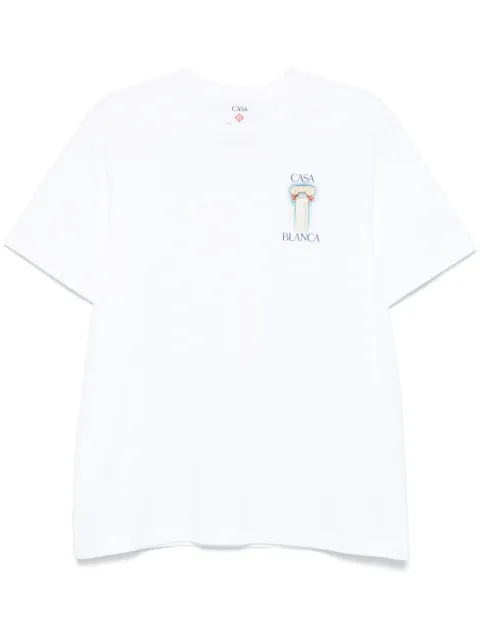 Casablanca T-shirt con stampa