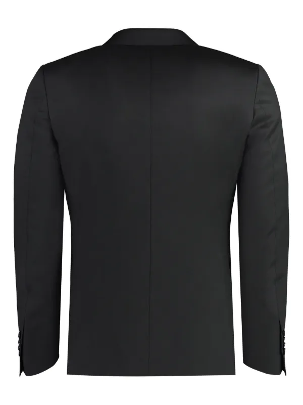 セットアップ Tagliatore Stretch Virgin Wool Suit Tagliatore Virgin Wool Suit | Black | FARFETCH