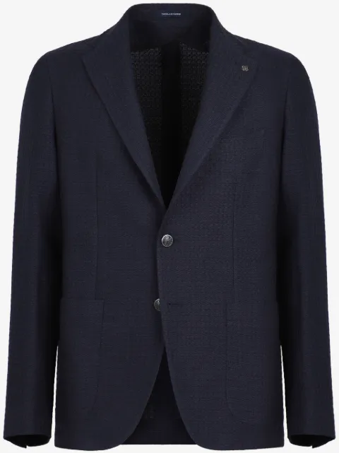 Tagliatore blazer boutonné à revers pointus
