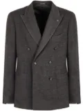 Tagliatore peak-lapels double-breasted blazer - Grey