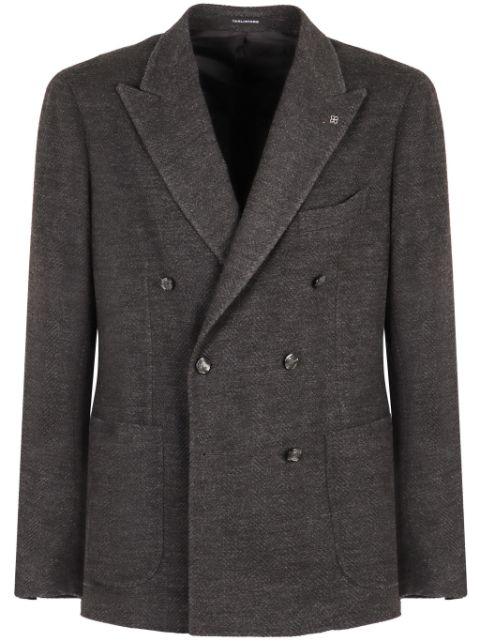 Tagliatore peak-lapels double-breasted blazer Men