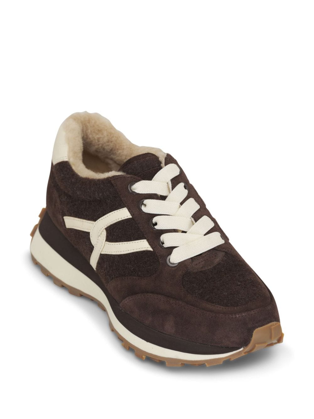 Shop Veronica Beard Valentina Sneakers In Brown