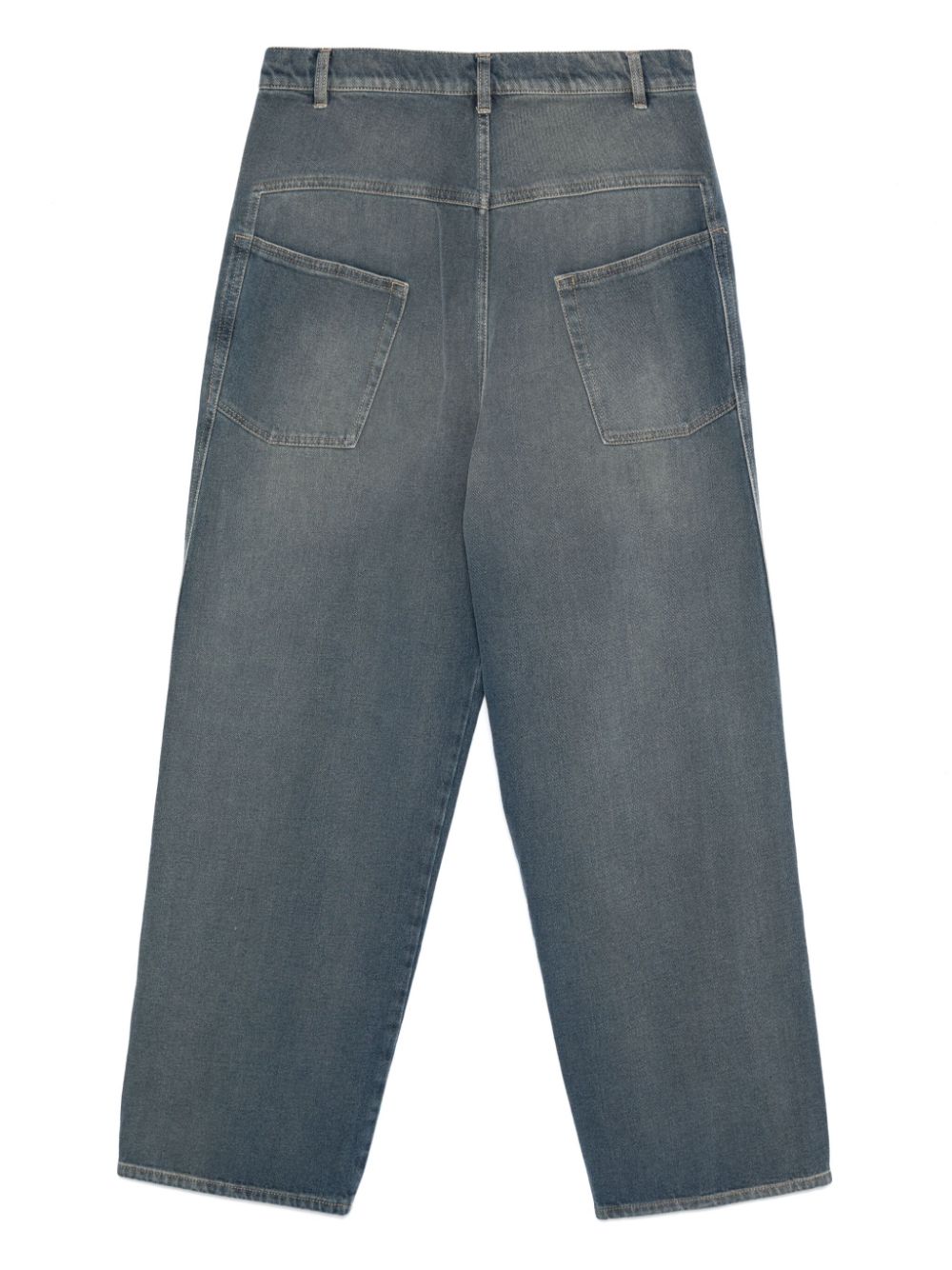 Andrea Ya'aqov Jeans met wijde pijpen - Blauw