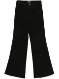 Andrea Ya'aqov high-rise bootcut jeans - Black