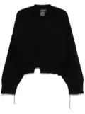Andrea Ya'aqov crew-neck sweater - Black