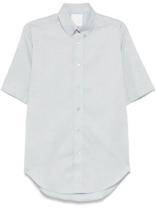 Givenchy chemise à logo - Bleu - Givenchy - Modalova