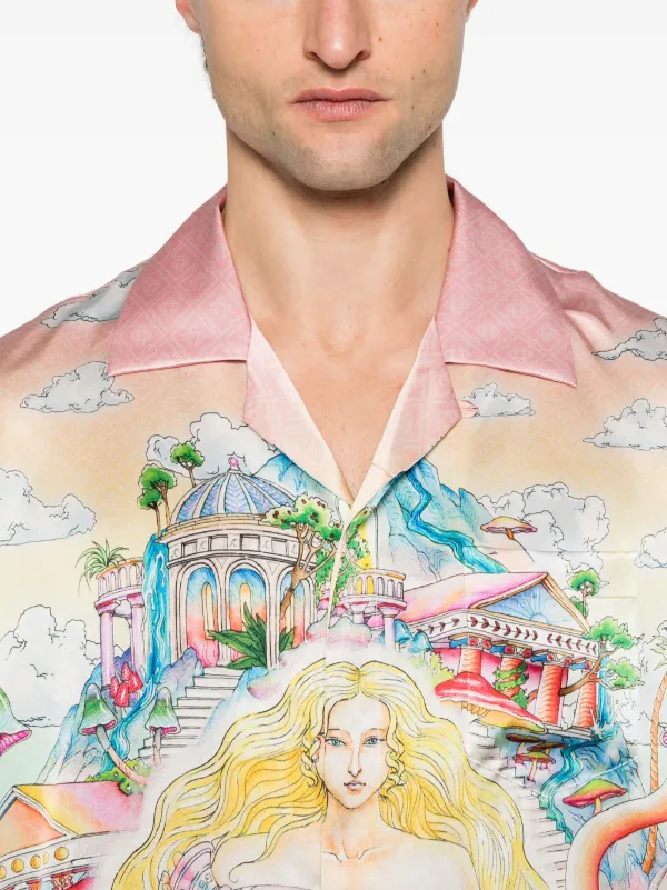 ★送関込み★ Casablanca THE BEAUTY OF THE WORLD Tシャツ Beauty Of The World T-Shirt | Casablanca Paris