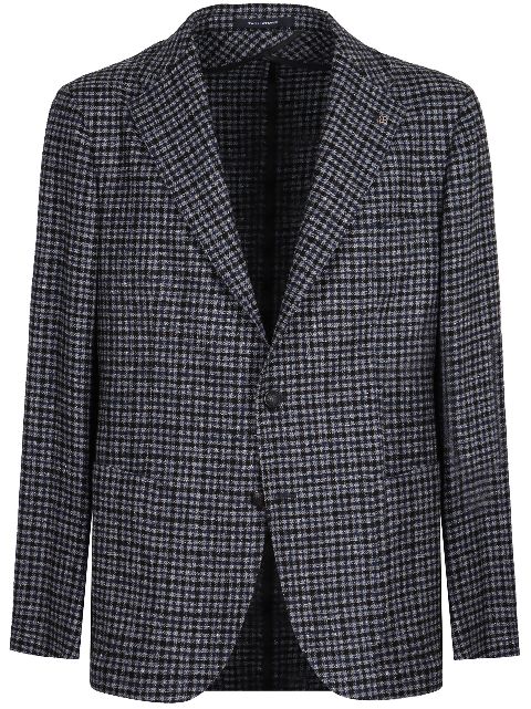 Tagliatore houndstood single-breasted blazer Men