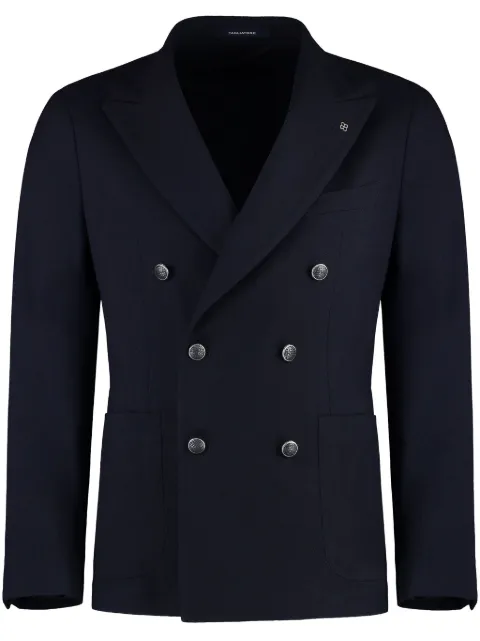 Tagliatore double-breasted wool blazer