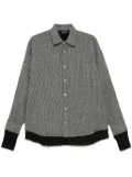Andrea Ya'aqov double-layer shirt - Black