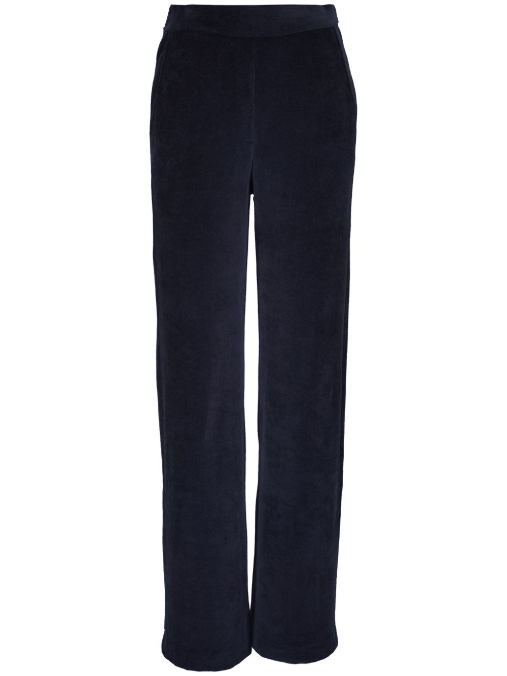 Majestic Filatures velvet track pants - Blue