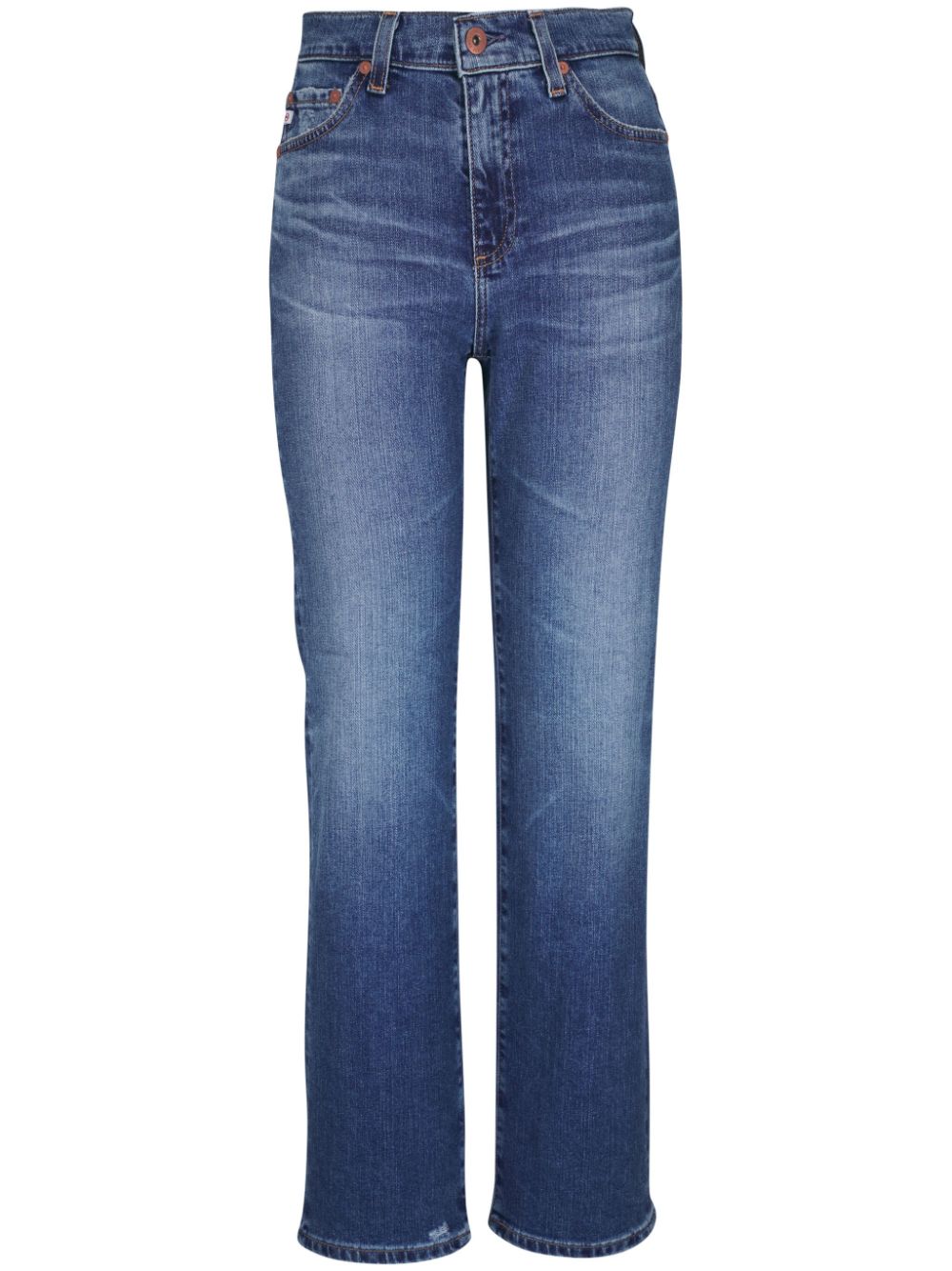 straight-leg jeans