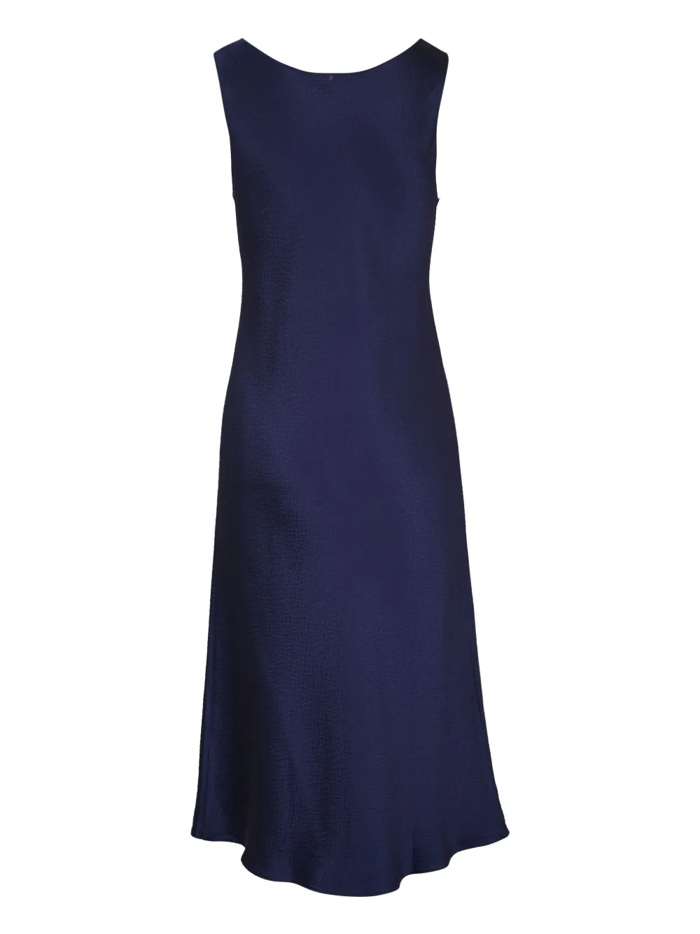 Peter Cohen silk midi dress - Blauw