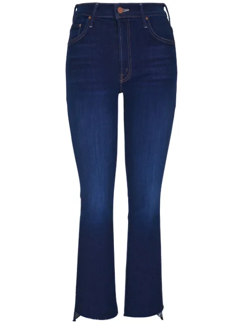 MOTHER jeans con dobladillo asimétrico