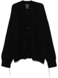 Andrea Ya'aqov knitted cardigan - Black