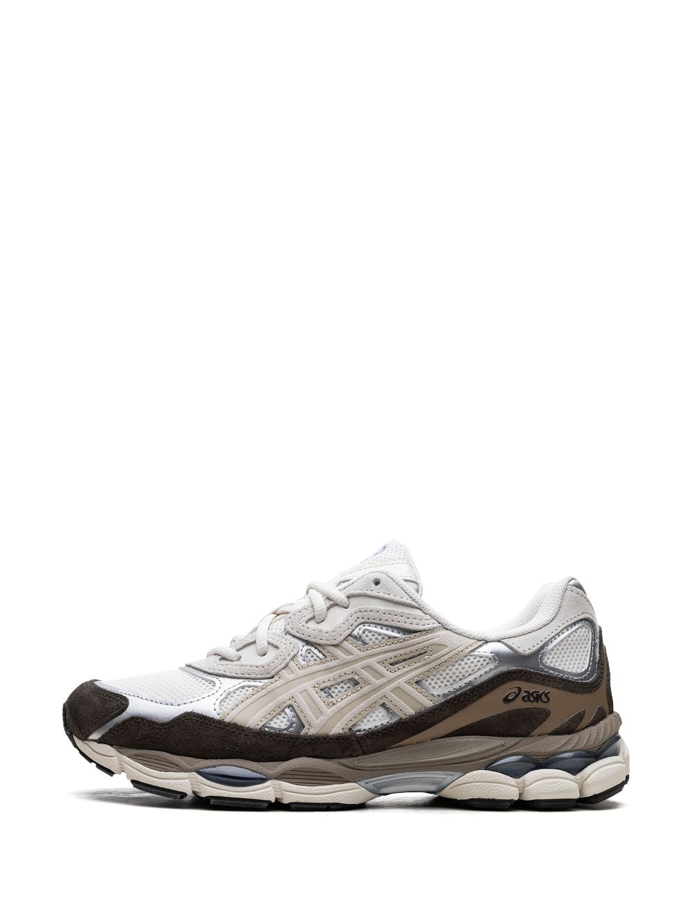 Shop Asics Gel-nyc Panelled Sneakers In Neutrals