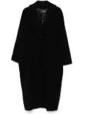 Andrea Ya'aqov single-breasted coat - Black