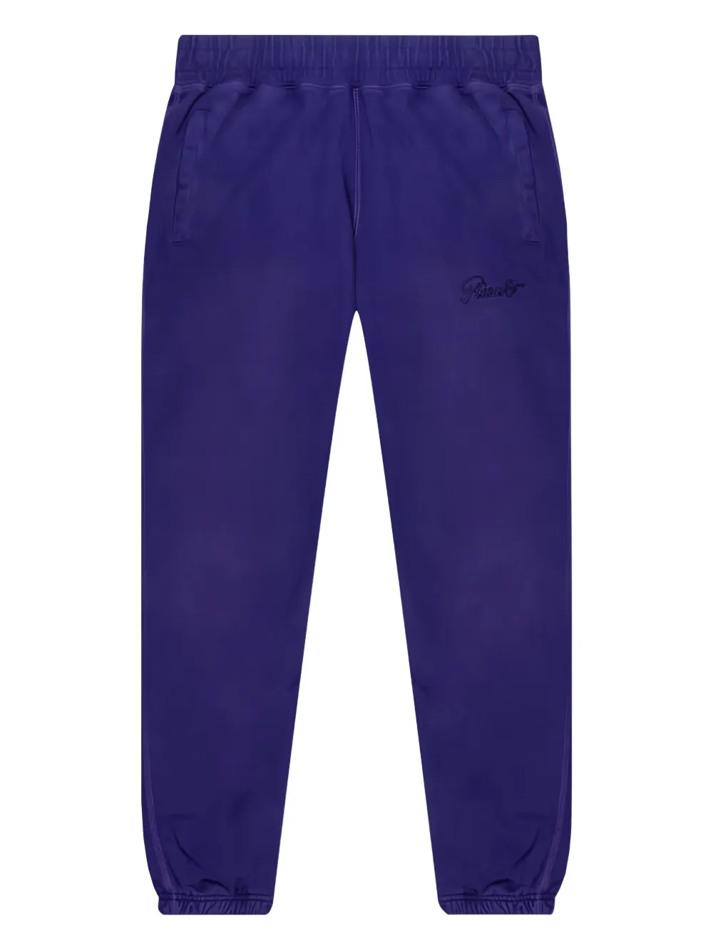 logo-embroidered track pants