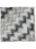 Missoni zigzag-print scarf - Grey