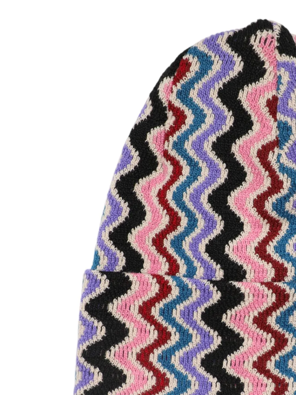 Missoni Zigzag beanie - Roze