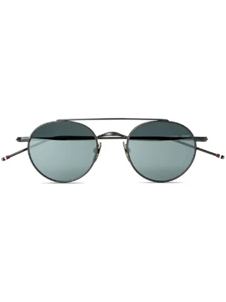 【送料&関税込】Thom Browne Oval Glasses - Unisex Thom Browne oval-frame Glasses | Black | FARFETCH JO