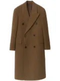 Burberry wool double-breasted coat - Brown