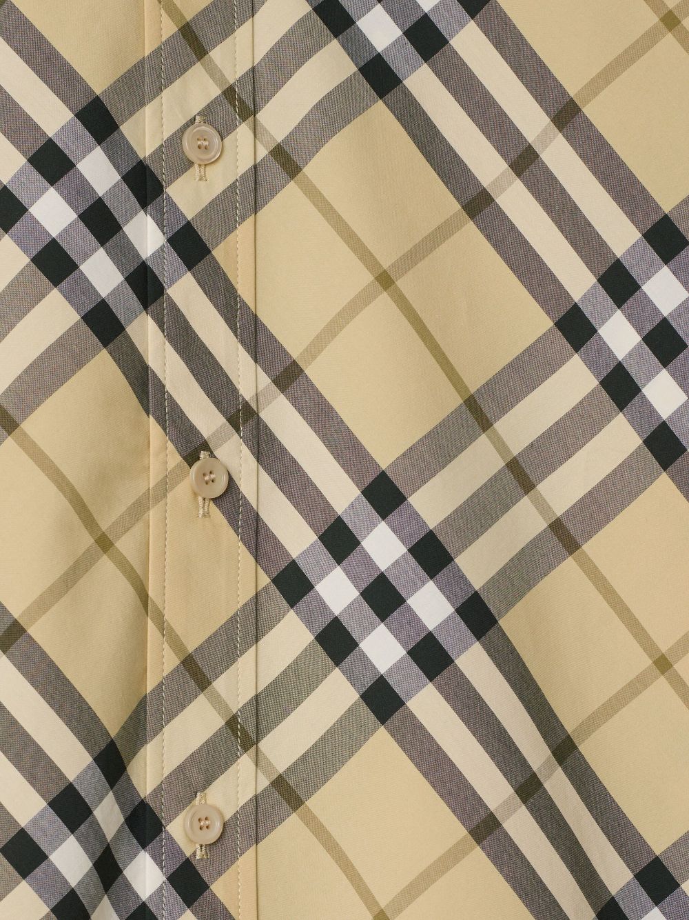 Burberry checked cotton shirt Men