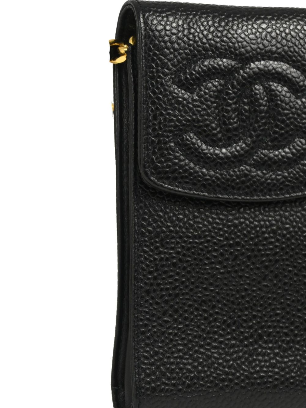 CHANEL 1995 CC stitch case Women