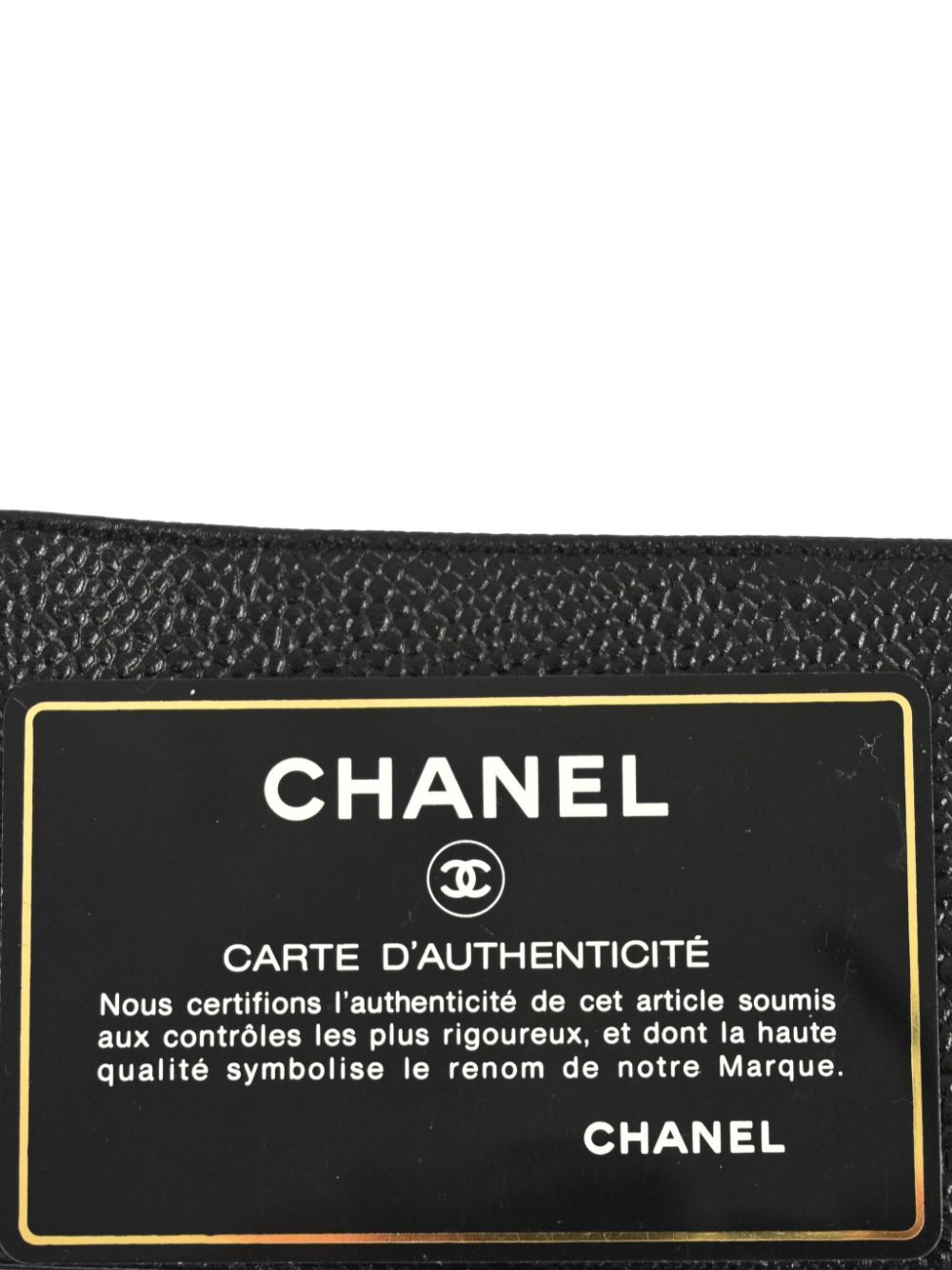 CHANEL 1995 CC stitch case Women