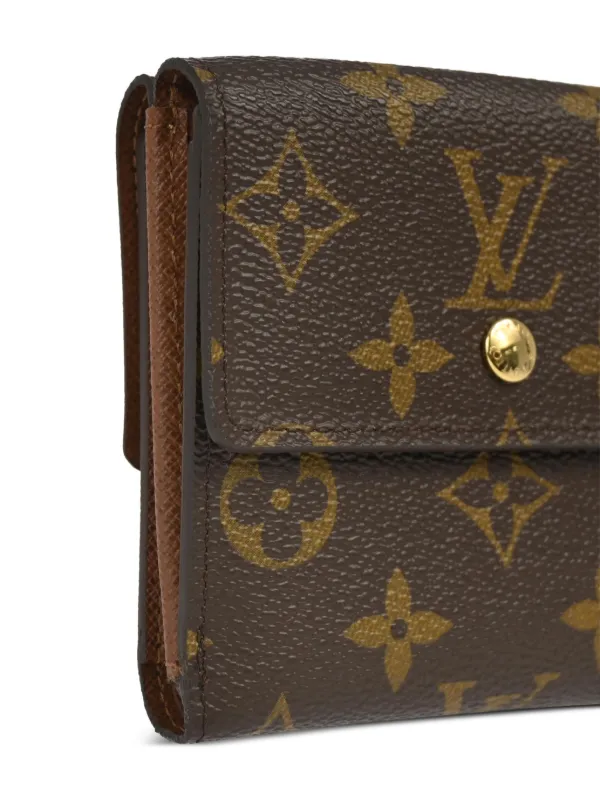 Louis Vuitton Pre-Owned 2011 Elise Wallet Brown FARFETCH IN