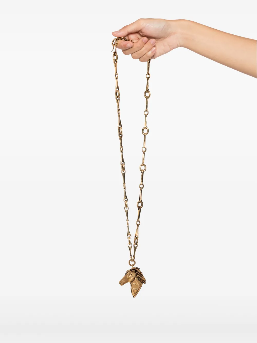 Chloé The Chain Horse halsketting - Goud