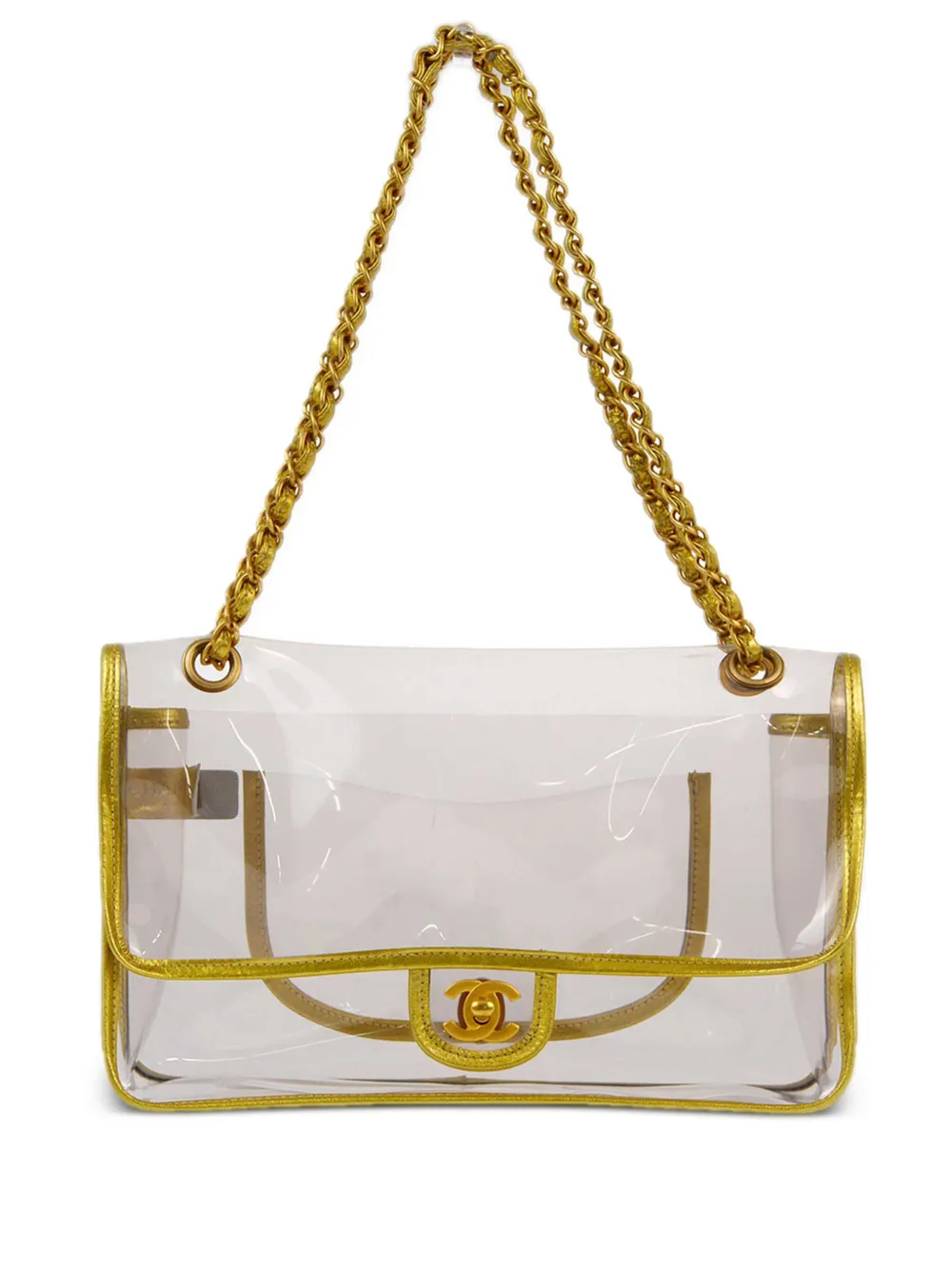 CHANEL Pre-Owned Borsa a spalla Classic Flap 2007 - Bianco