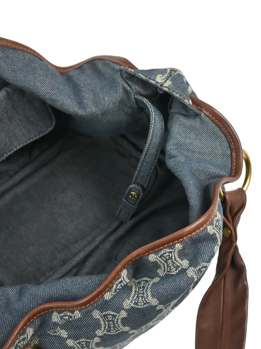 CELINE 1990-2000 MACADAM HANDBAG