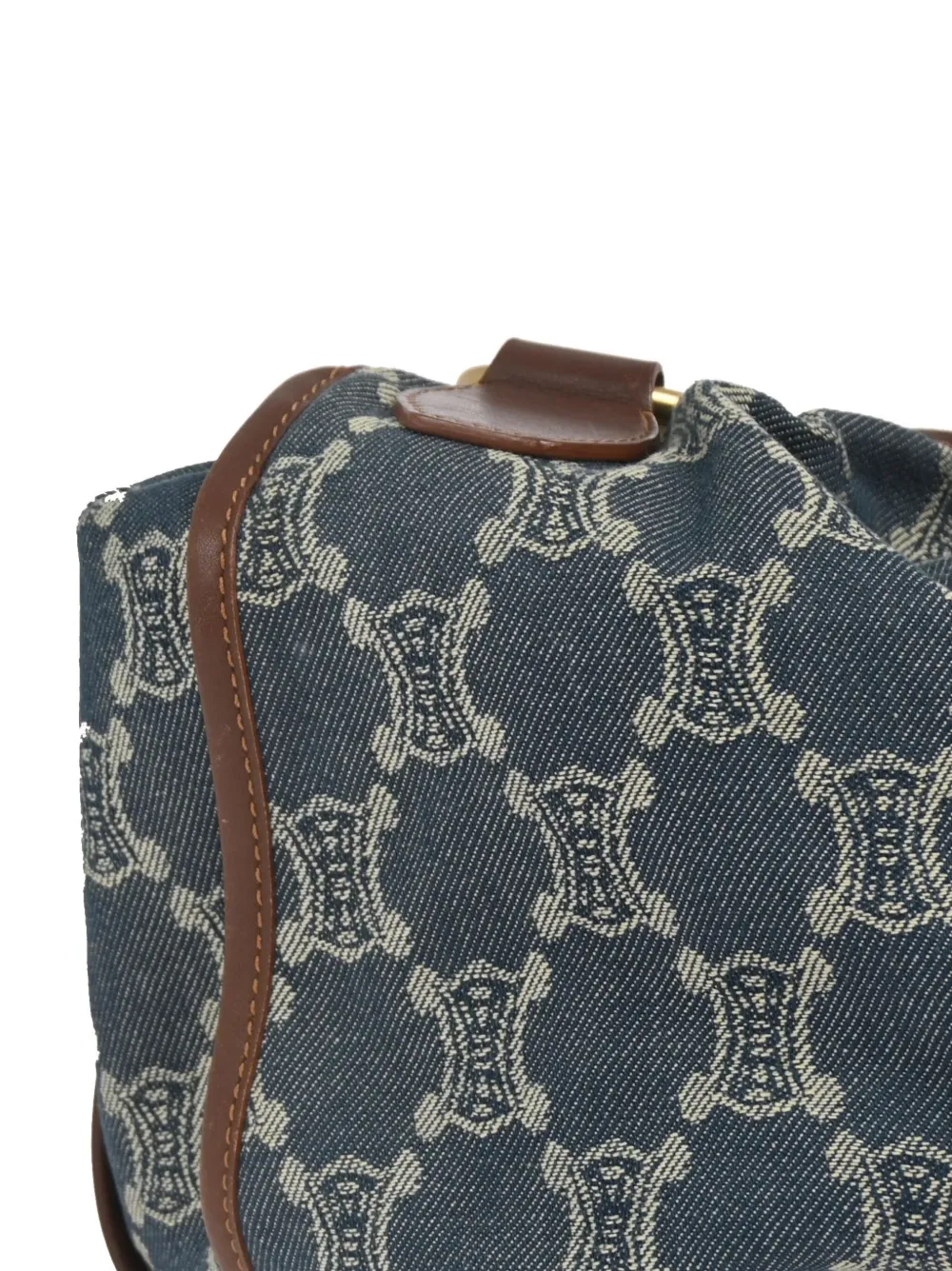 CELINE 1990-2000 MACADAM HANDBAG