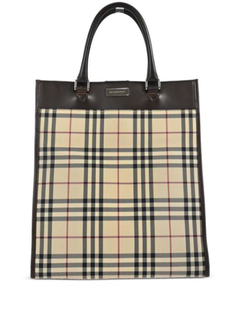 Burberry 1990-2000s Nova Check tote bag Women