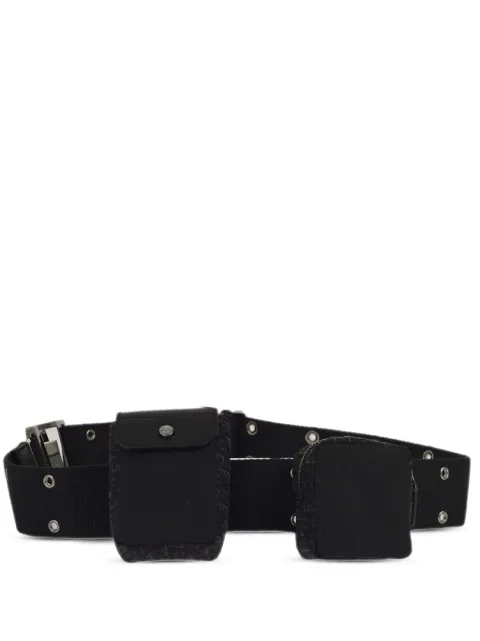 Christian Dior 2002 Street Chic Twin Pochette belt bag Women