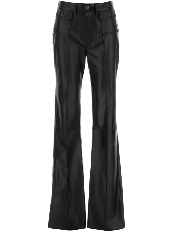 【関税&送料込】Tom Ford Grain Lux Goat Leather Pants With P TOM FORD GRAIN LUX GOAT LEATHER PANTS | REVERSIBLE