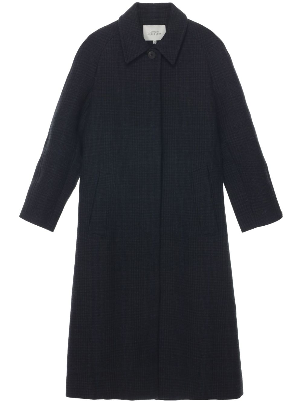 RAGLAN SLEEVE BELTED COAT