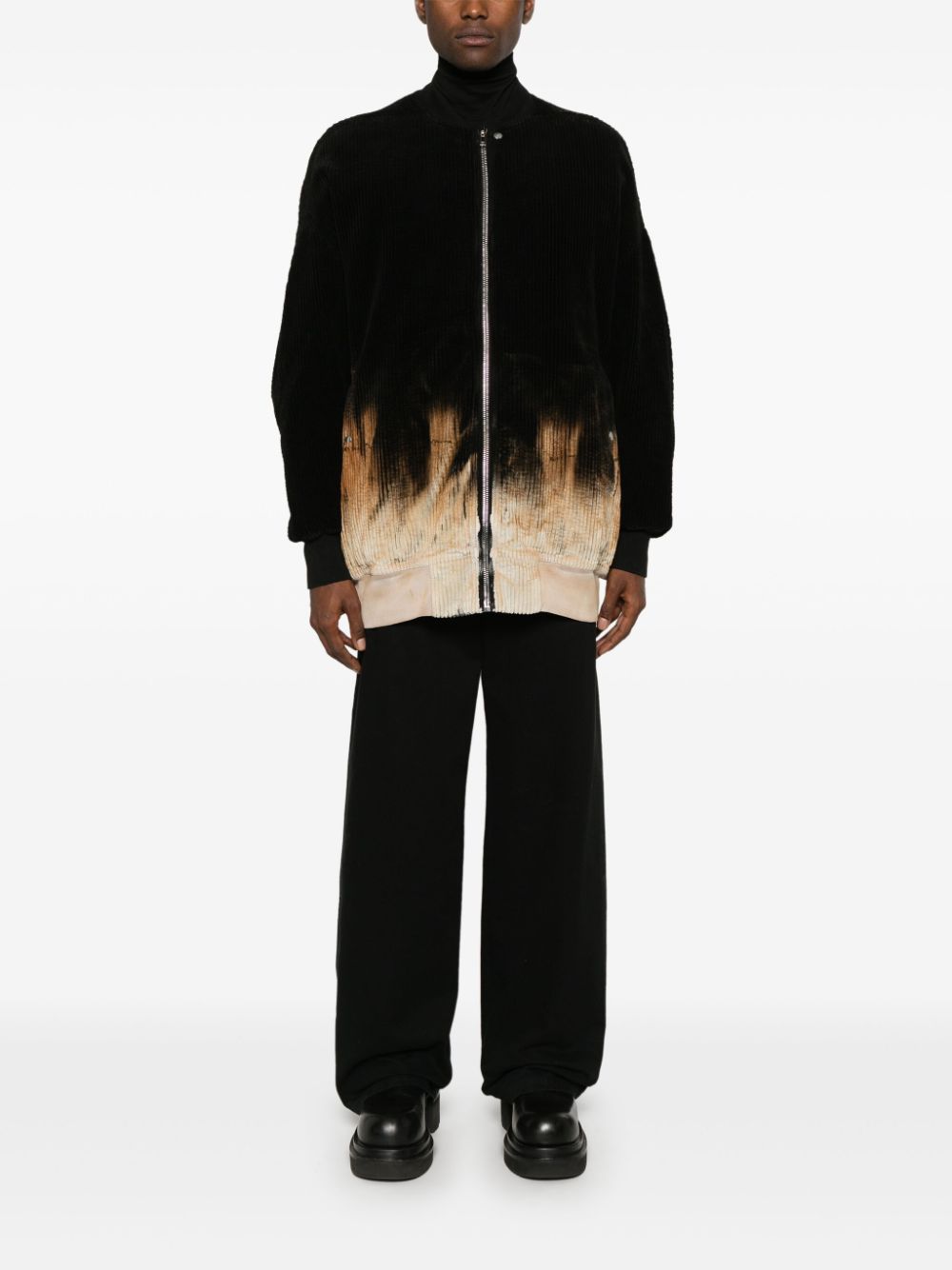 Rick Owens Jumbo Flight jack - Zwart