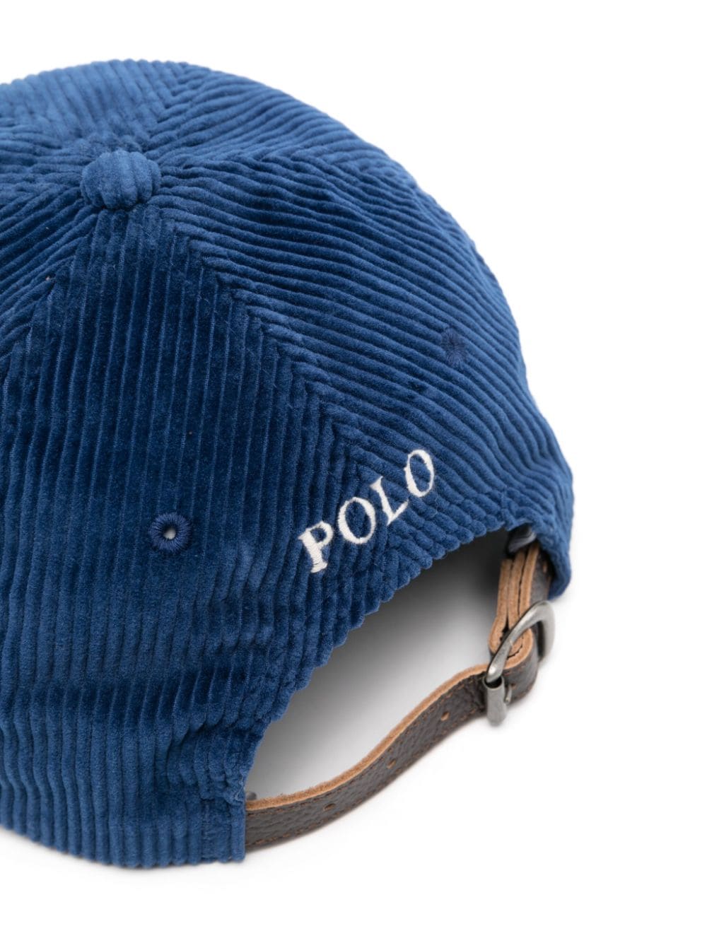 Polo Ralph Lauren Ribfluwelen pet - Blauw