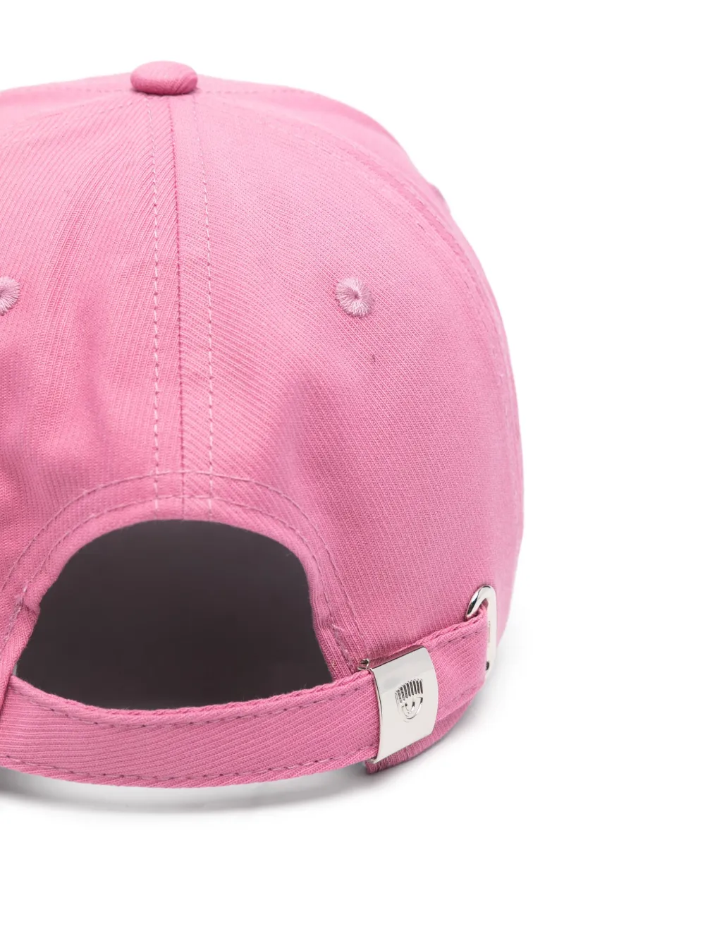 Chiara Ferragni Honkbalpet met Eyelike-plakkaat - Roze