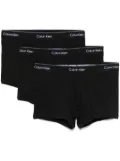 Calvin Klein logo-waistband boxers (pack of three) - Black