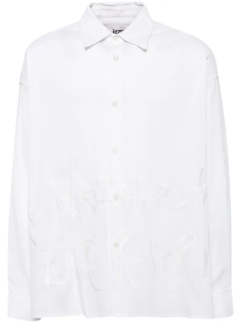 izzue chemise à broderies